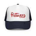 Pistolero Clasico Navy & White Trucker hat - front view