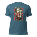 Campeonas del Mundo graphic tee in Heather Deep Teal, front view — Pistolero Clásico