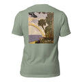Rainbow sage tee — back graphic print — Pistolero Clásico