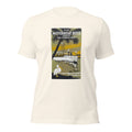 Motorboat Boys vintage white tee — front graphic print — Pistolero Clásico