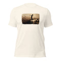 Blackie at Canoes graphic tee in Vintage White, front view — Pistolero Clásico