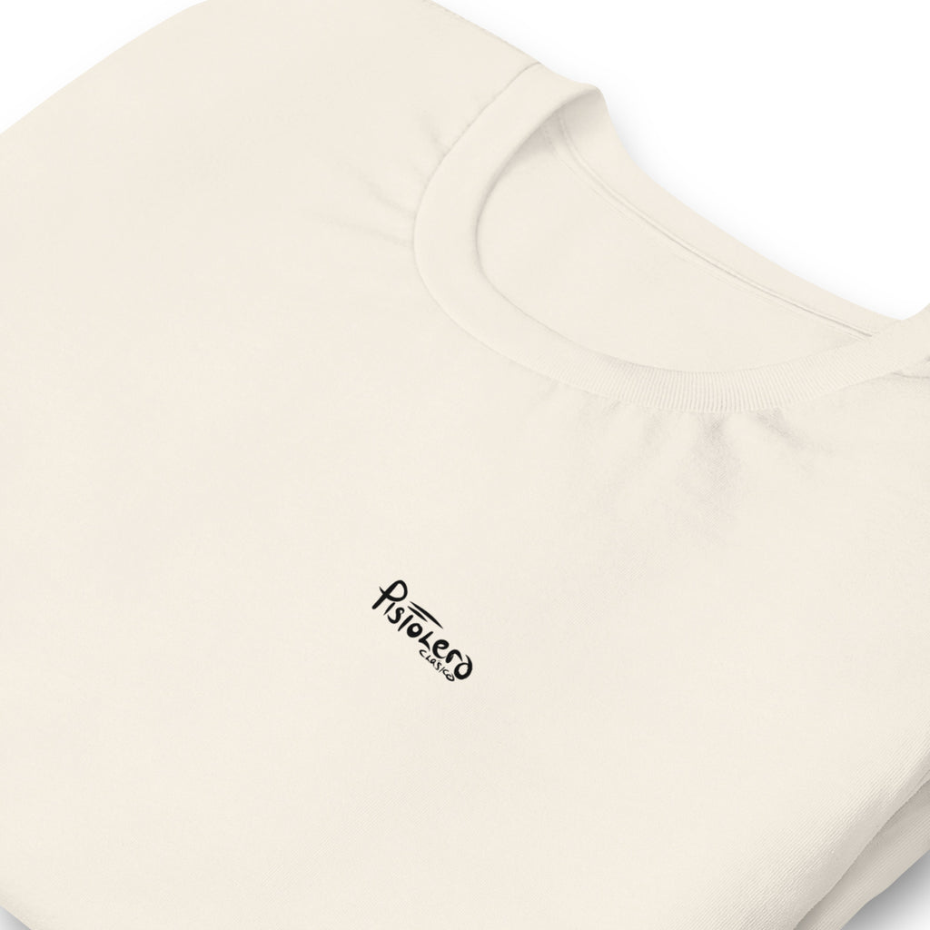Homosassa Springs vintage white tee — front Pistolero Clásico logo — Pistolero Clásico